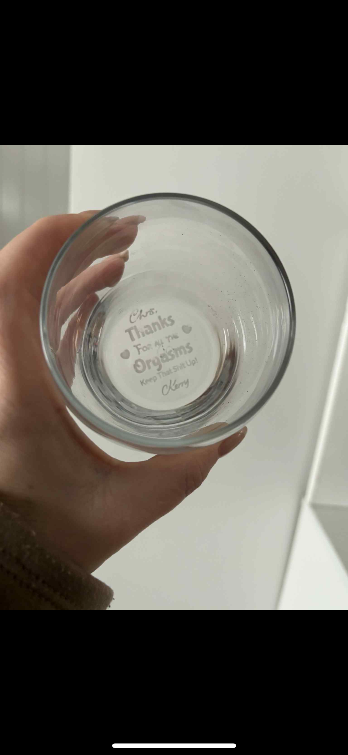 Engraved personalised pint pot birthday Christmas valentine gift